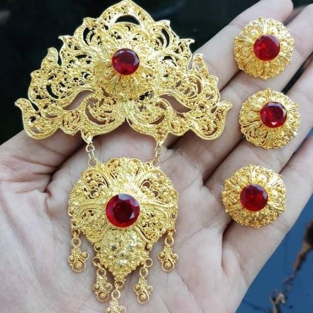 BROS ALPAKA BALI MOTIF KUBERA