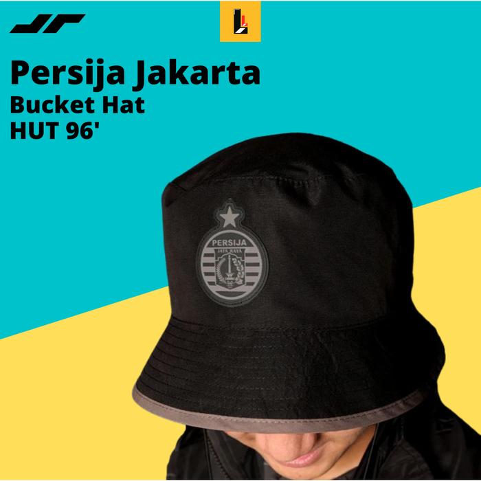 Bucket Hat Original Persija HUT 96 Black