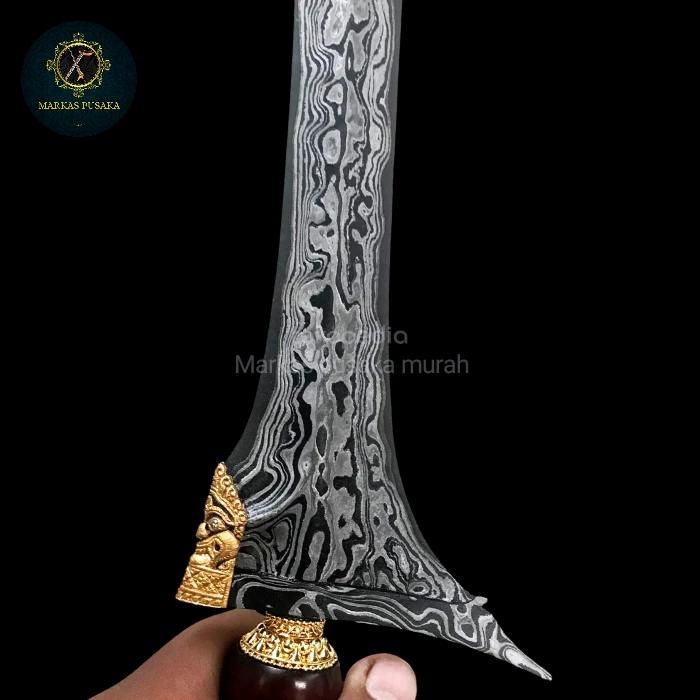 Keris Tilam Sari Kinatah Makoro Pamor Pendaringan Kebak Tangguh HB VII