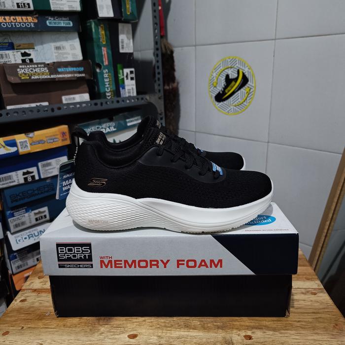Skechers Bobs Infinity - Black / White Women's