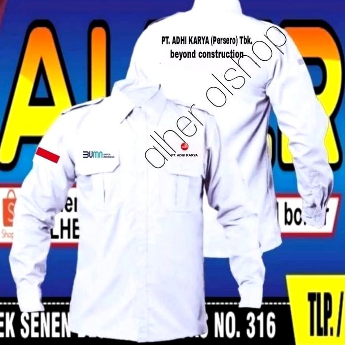 kemeja PT Adhi karya baju PT Adhi karya seragam PT Adhi karya Pdh PT a