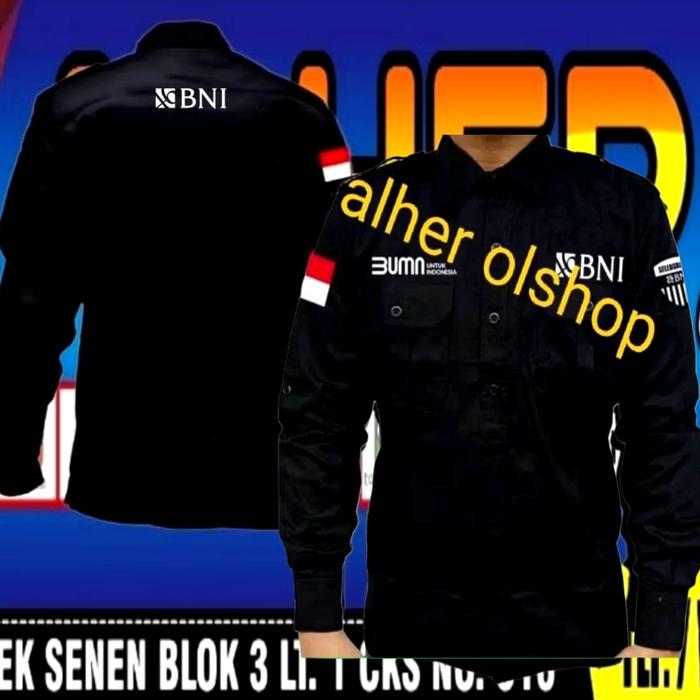 kemeja Bank BNI baju Bank BNI seragam Bank BNI Pdh Bank BNI baju BNI
