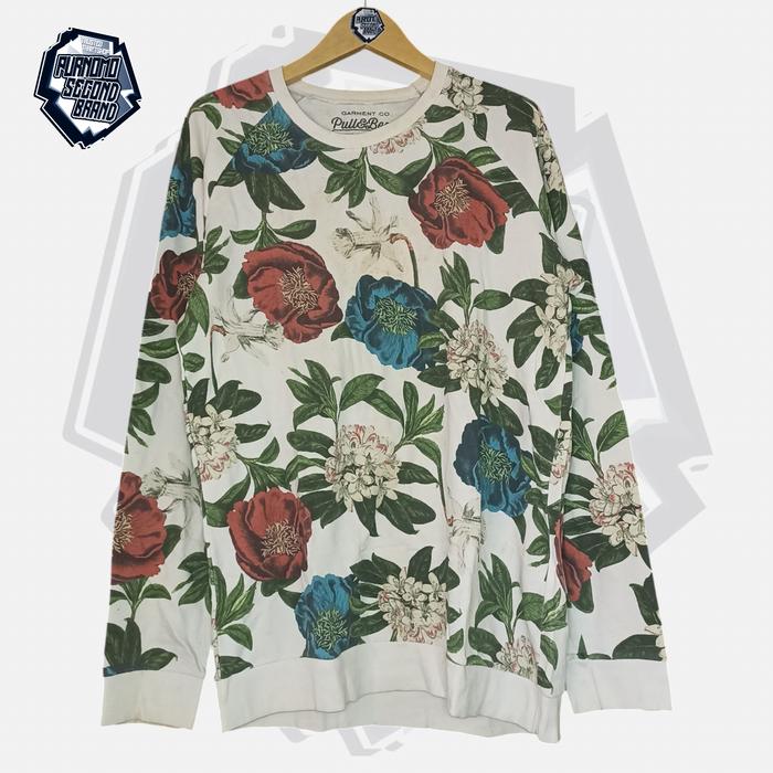 Crewneck Sweater Pull and Bear All of Print Second