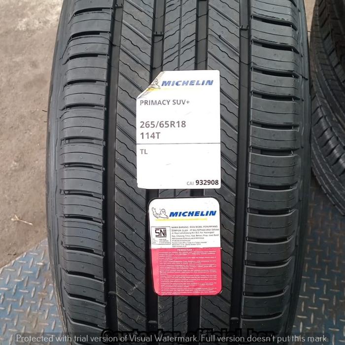 Ban Mobil Michelin 265 65 18 Primacy SUV+ Toyota Fortuner VRZ Hilux Mitsubitsi Pajero Strada triton,