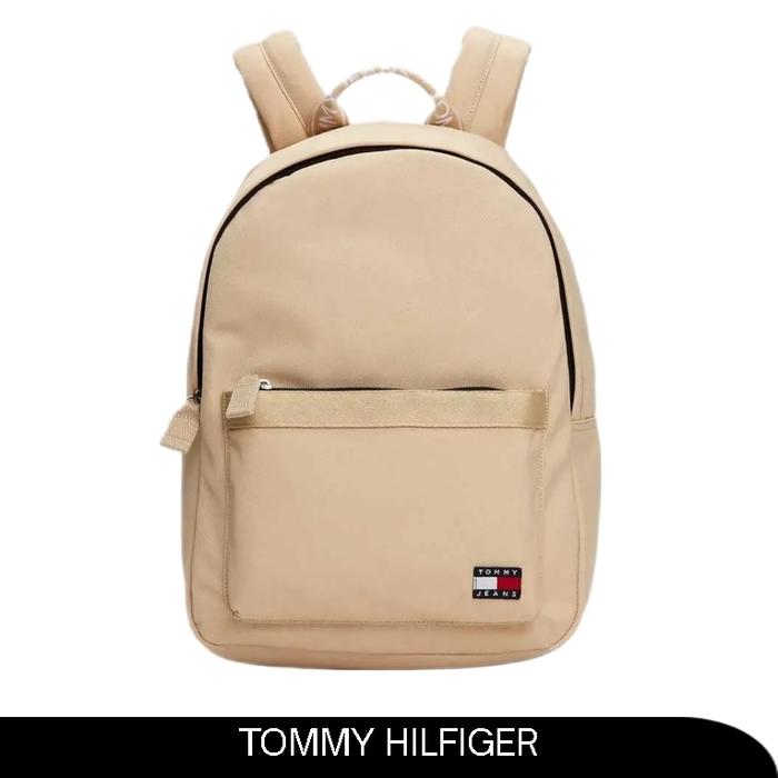 Tommy Hilfiger Tommy-Jeans Essential Dome Backpack Wanita Original - Gold