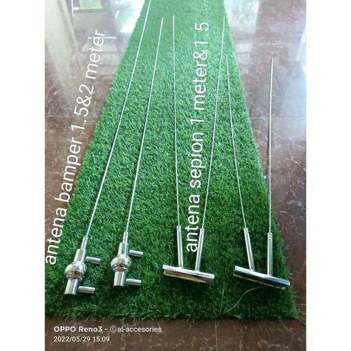 Antena Truck dan mobil, pick up, l300. panjang 1m, 1,5 m, dan 2 meter