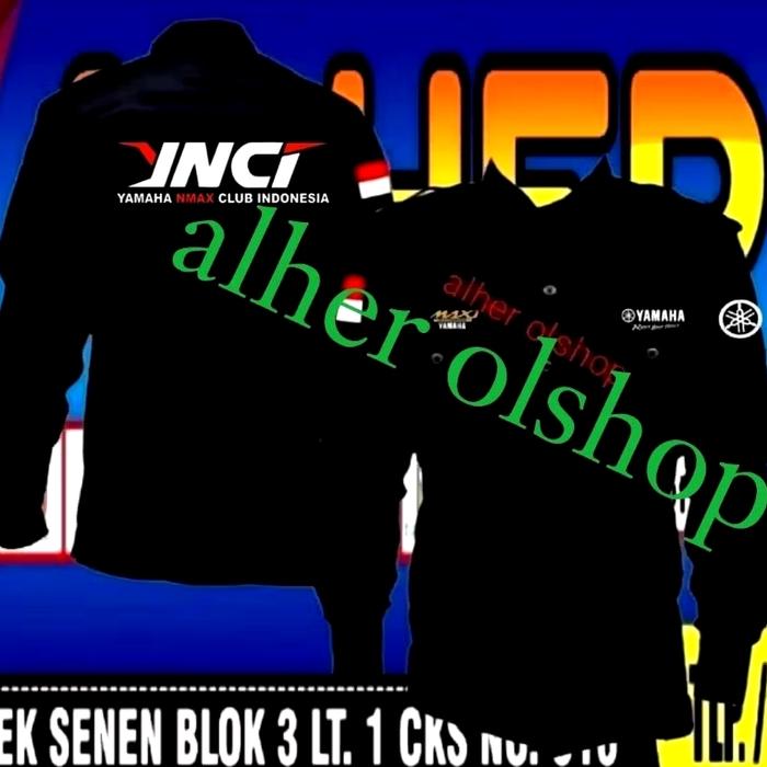 kemeja ynci baju ynci kemeja Yamaha Nmax club baju Yamaha Nmax club