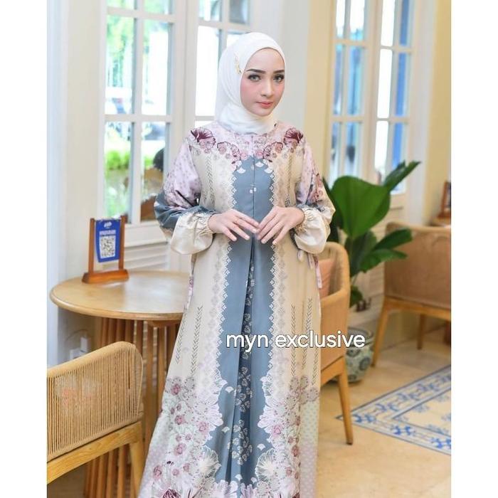 TERMURAH Gamis maxmara Silk jumbo Terbaru gamis maxmara polos gamis jumbo ld 130 terbaru gamis mewah
