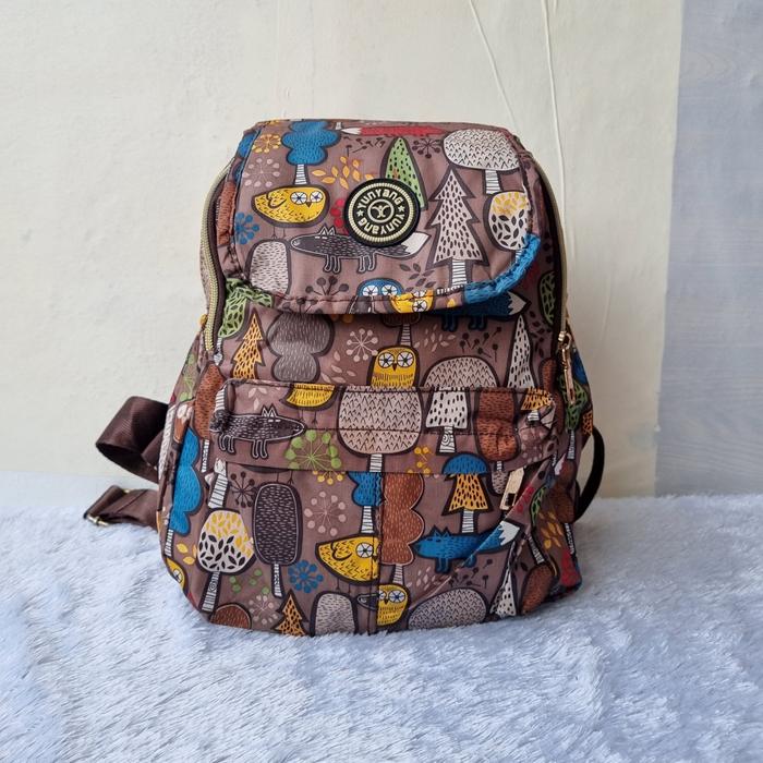 TAS RANSEL FASHION WANITA YUNGYANG SECOND IMPORT NYLON