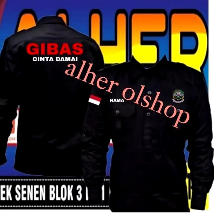 kemeja Gibas cinta damai baju Gibas seragam Gibas Pdh Gibas Pdl GIBAS