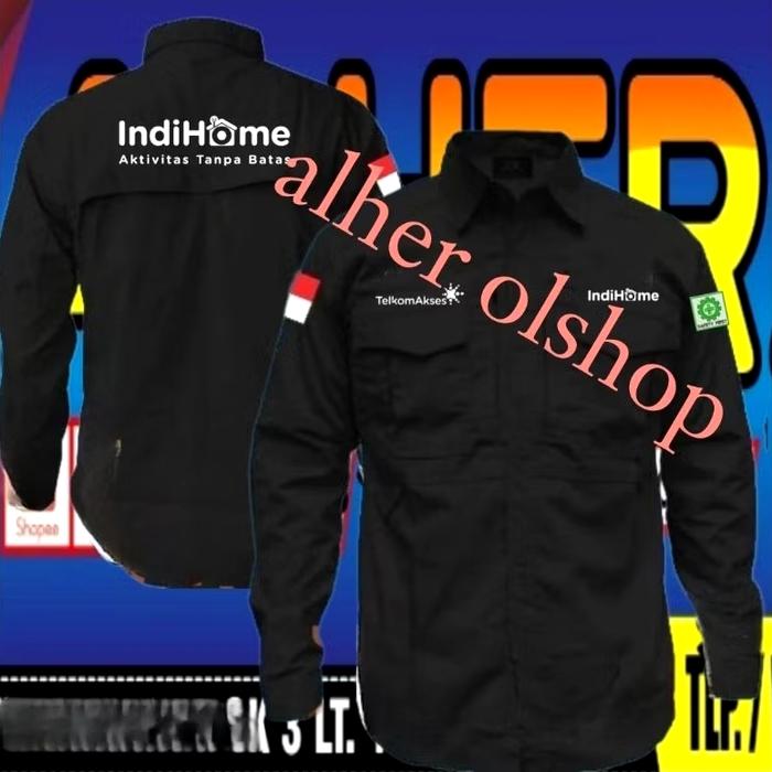 Kemeja tactical Indihome baju tactical Indihome seragam tactical Indihome kemeja Indihome baju Indih