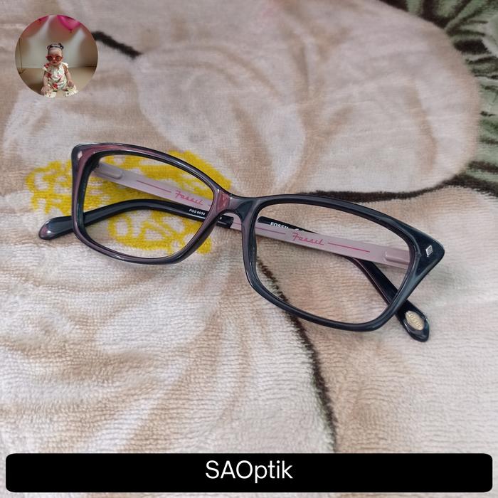 kacamata frame fossil FOS 6030 pria wanita