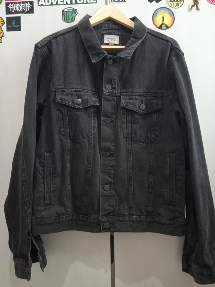 Jaket Denim Insight Original Black Unisex