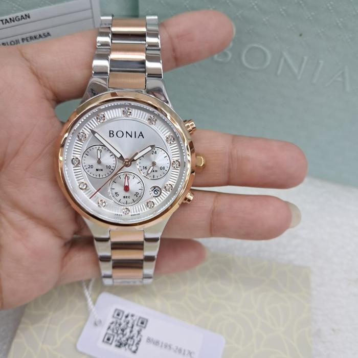 Jam Tangan Bonia BNB195-2617C jam tangan Bonia kaca Saphire Original bnb195-2618c Garansi Resmi 1