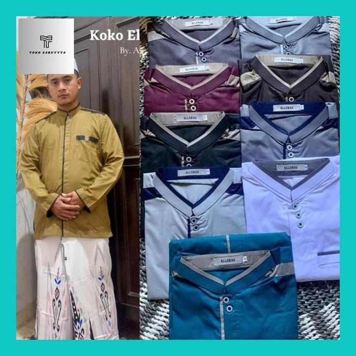 Saruy__ Koko Lebaran Terbaru 2023/Koko Allebas//Taqwa Allebas//Baju Koko Haibah