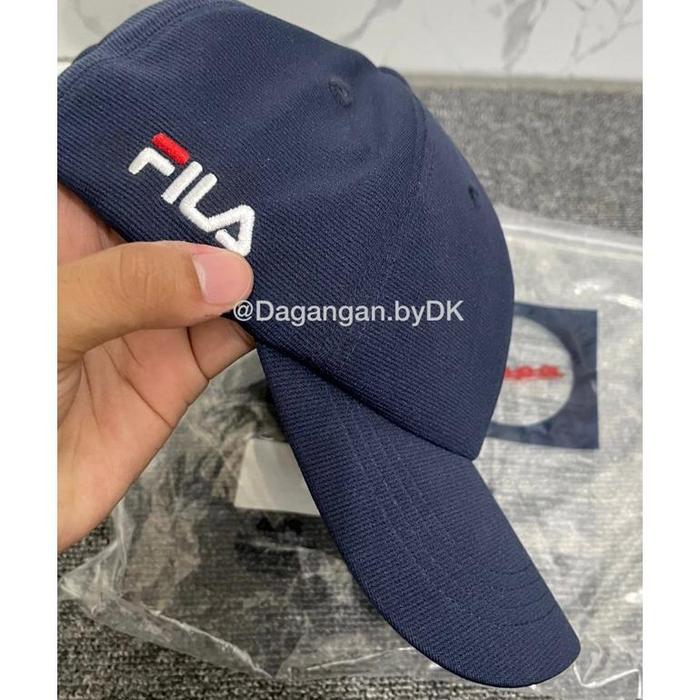 Topi Fila X Vespa Limited Edition Original 100% Navy Blue