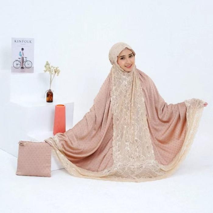 Mukena Dewasa Uragiri 2in1 Rendah Mewah Cantik