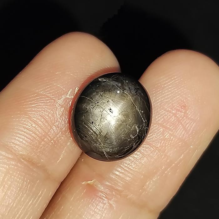 Batu Permata Natural Ruby Star Gondola (G)  - Black Star safir Gondola