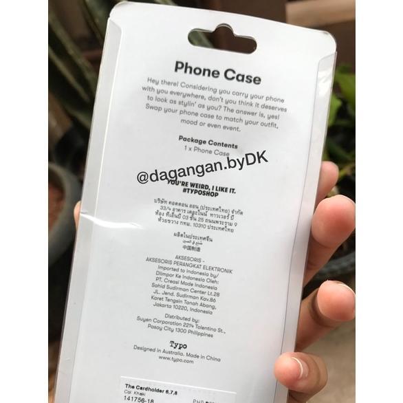 Case Iphone 6S Leather Typo Original 100%