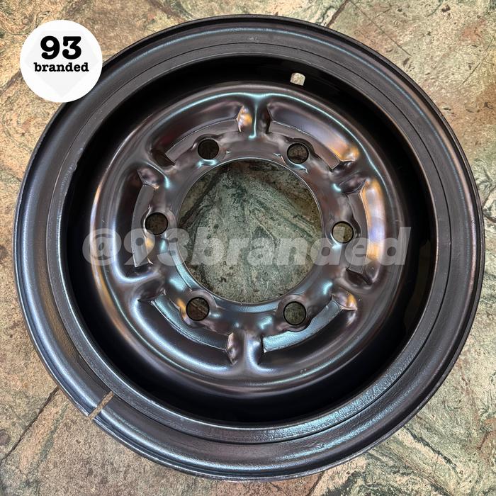 VELG COLT DIESEL 4 RODA T200 T210 WARNA HITAM VELAG MOBIL 6 LUBANG BAUT