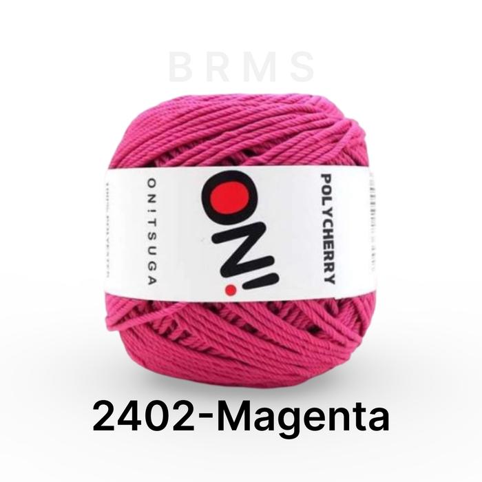 Benang Rajut Polyester Polycherry 2402