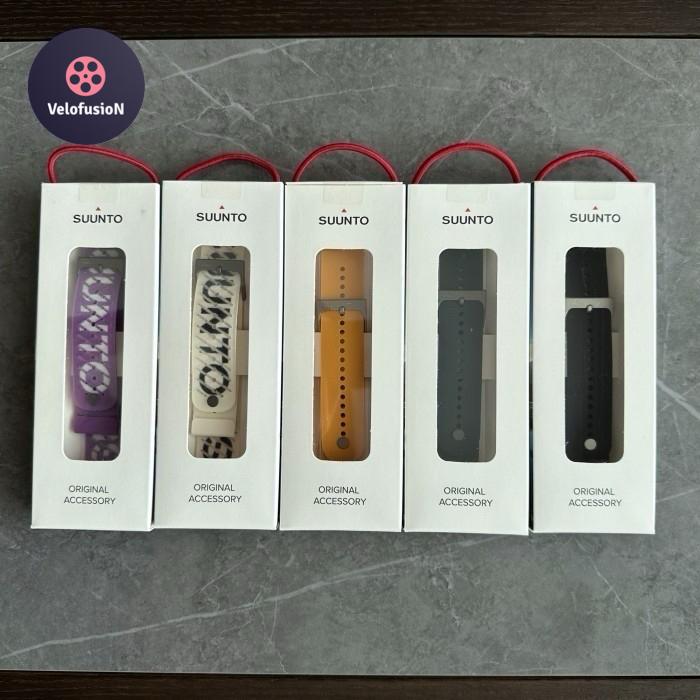 Suunto Strap Original Size 22mm Bahan Silicon Cocok untuk Suunto 5 Peak 9 Peak 9 Peak Pro Vertical R