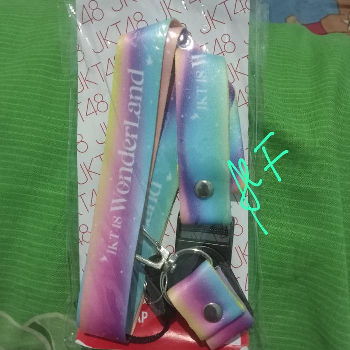 NeckStrap Wonderland Anniversary 13th JKT48 Official - Putih