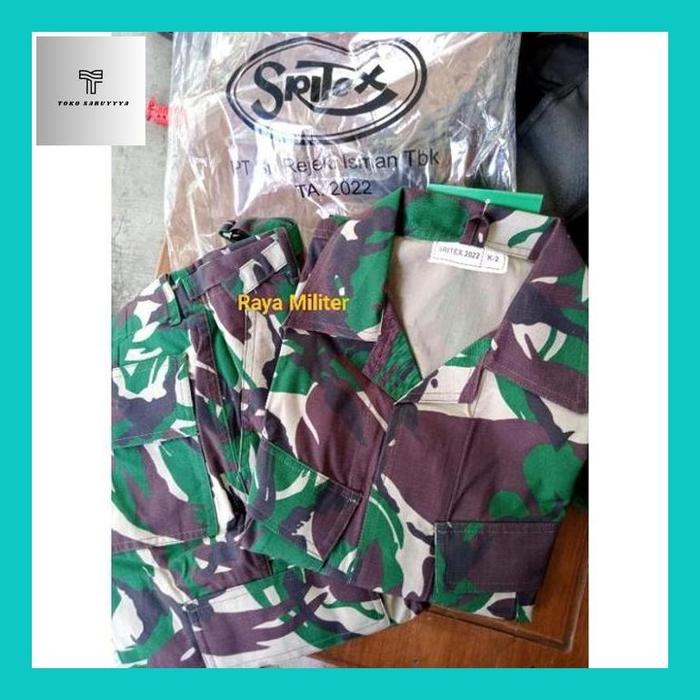Saruy__ Ori, Baju Pdl Jatah Tni Ad, Sritex, 888, Pt Panca, Dan Pt Gajah