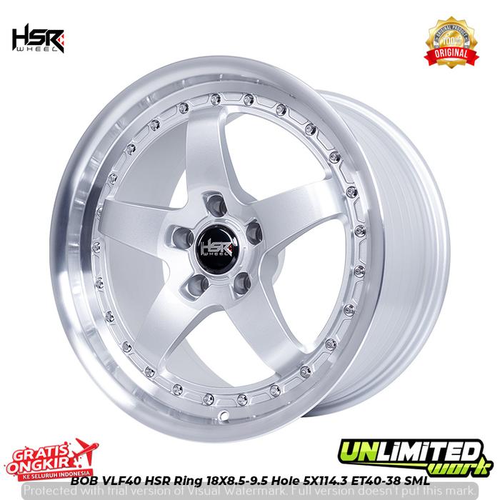 VELG RACING RING 18 HSR BOB SML