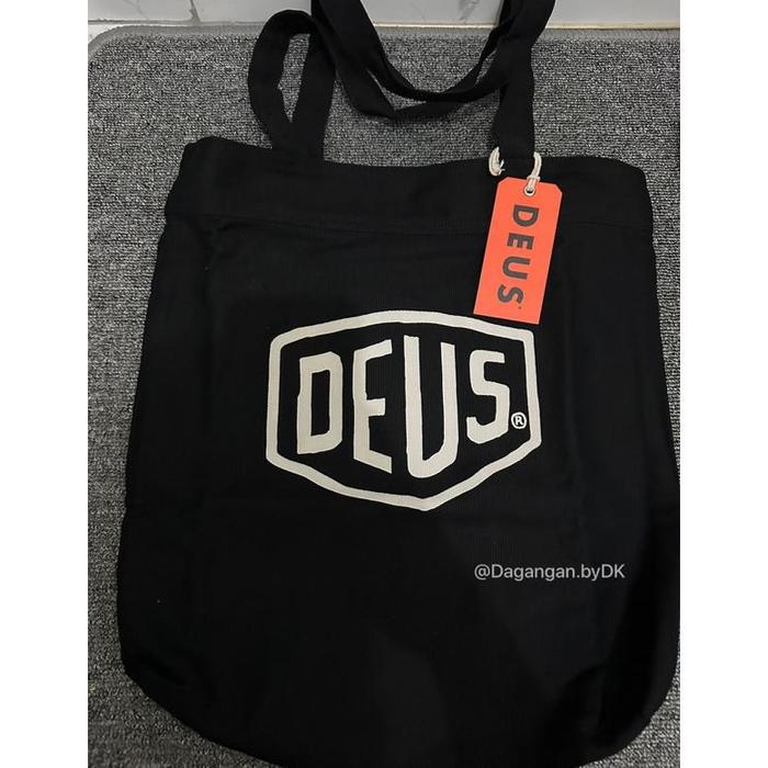 Tas Totebag Deus Ex Machina Original Original 100% Hitam