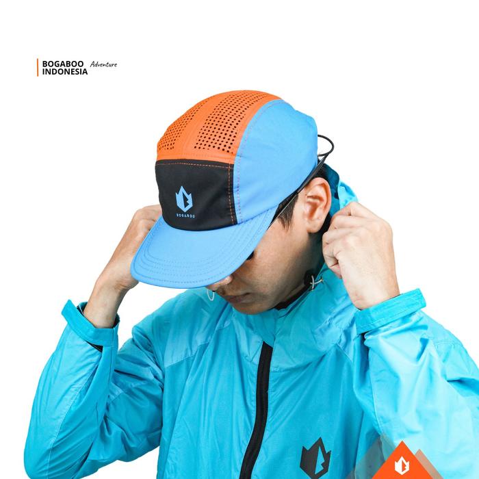 Bogaboo Cato Series Topi BOGABOO TOPI Lari - Topi Lari - Running Hat- Running CAP -Topi Camping Outd