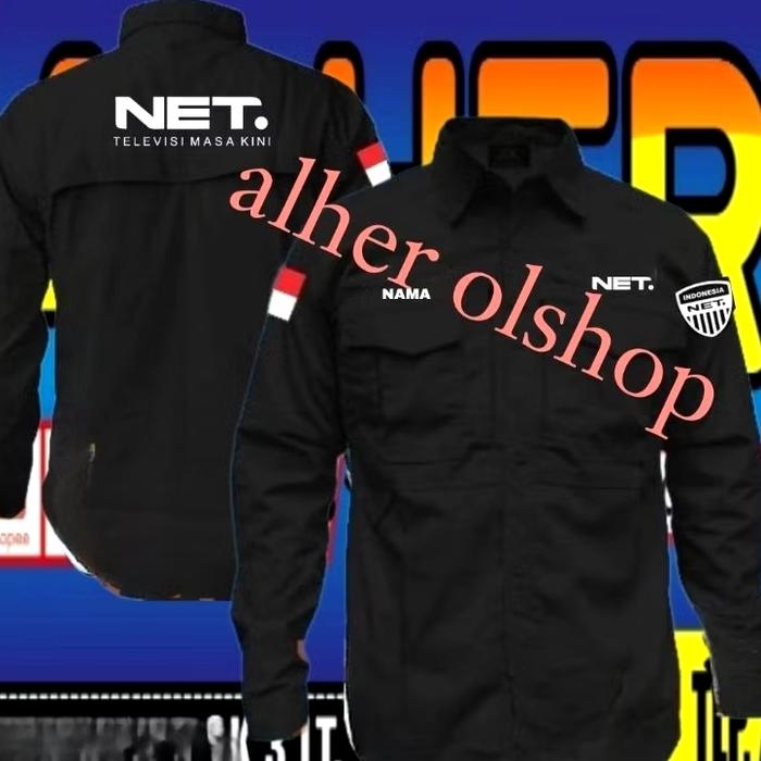 kemeja tactical net tv baju tactical net tv seragam tactical net tv kemeja net baju net tv seragam n