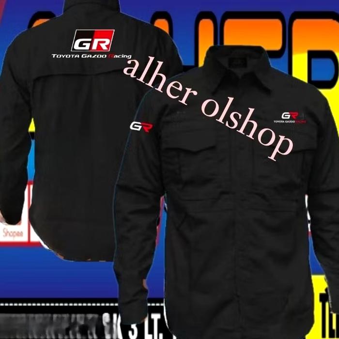 terbaru kemeja tactical Toyota gazoo baju tactical Toyota gazoo racing kemeja Toyota gazoo racing ba