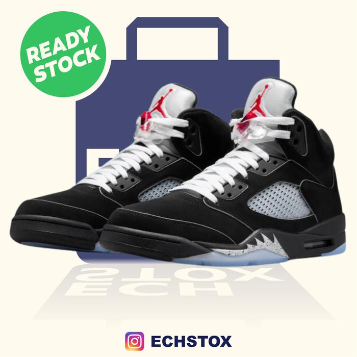 Jordan 5 Retro OG Black Metallic Reimagined Brand New 100% Authentic HF3975-001