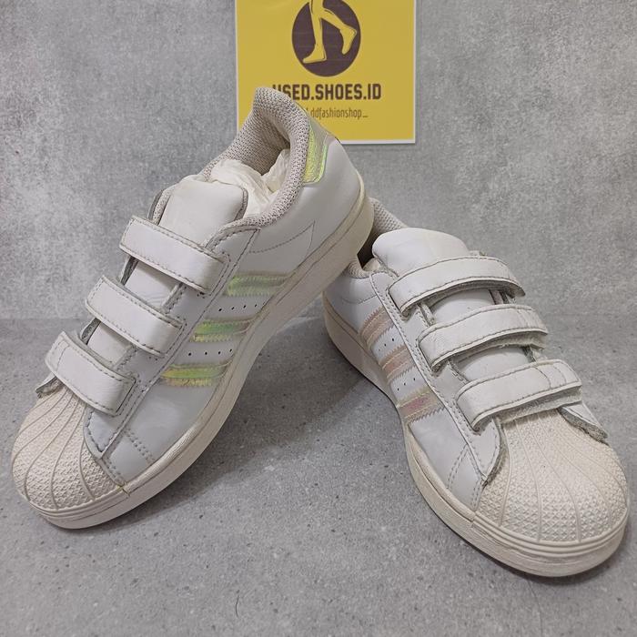 Preloved Second Bekas Sepatu Anak Adidas Superstar Kulit