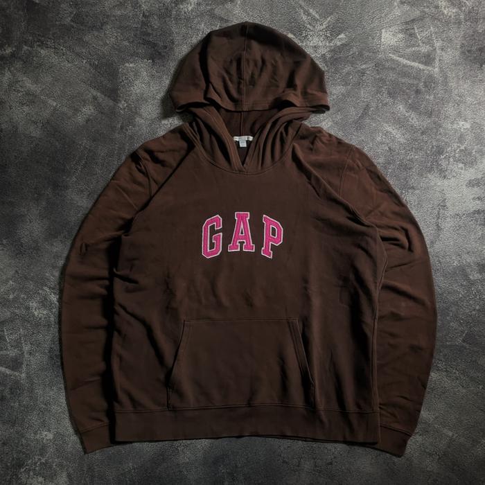 Hoodie Jacket GAP Brown Travis Scott Second Thrift Original
