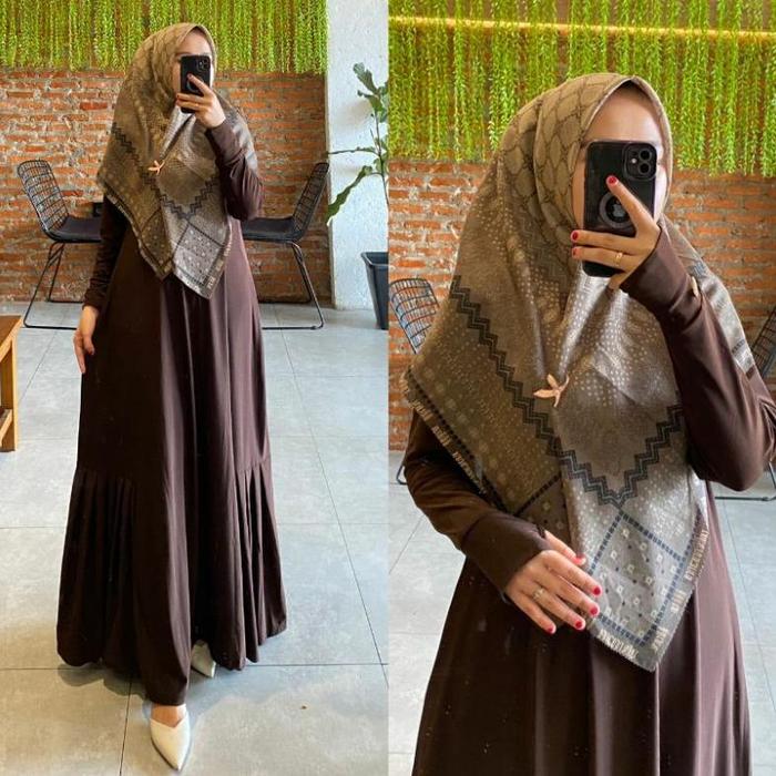 TERMURAH GAMIS JERSEY PREMIUM CAMELIA HANDSHOCK RFILLY