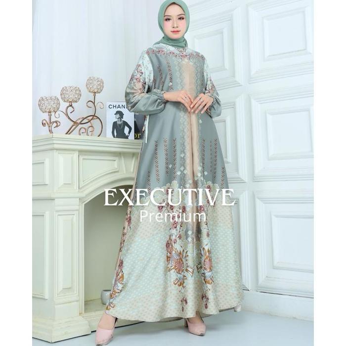 TERMURAH GAMIS MAXMARA SILK PREMIUM MOTIF TERBARU WANITA MUSLIM MEDINA JUMBO EXECUTIVE PREMIUM