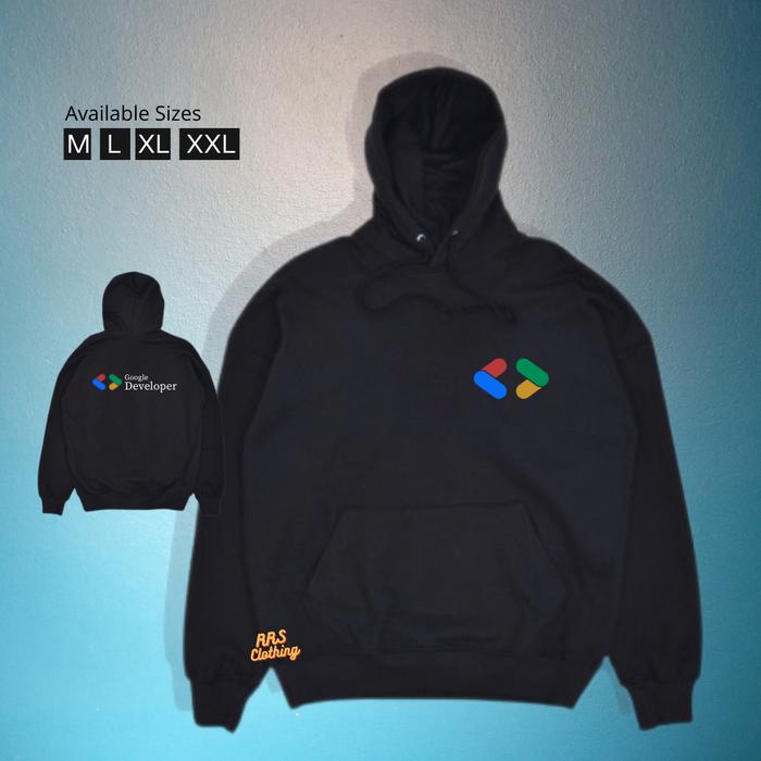 JAKET HOODIE Programmer Google Developer Buku Coding