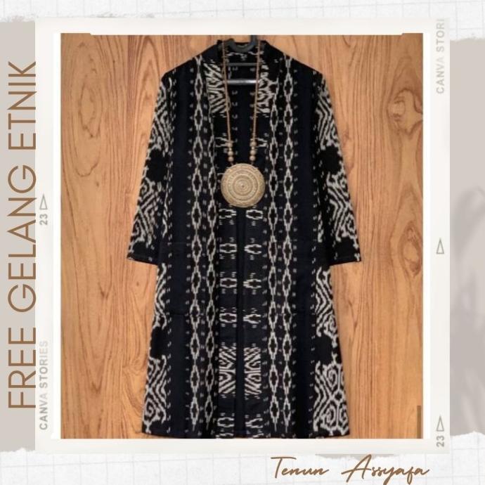 Outer Longvest Etnik � Outer Kain Etnik � Tunik Tenun Troso