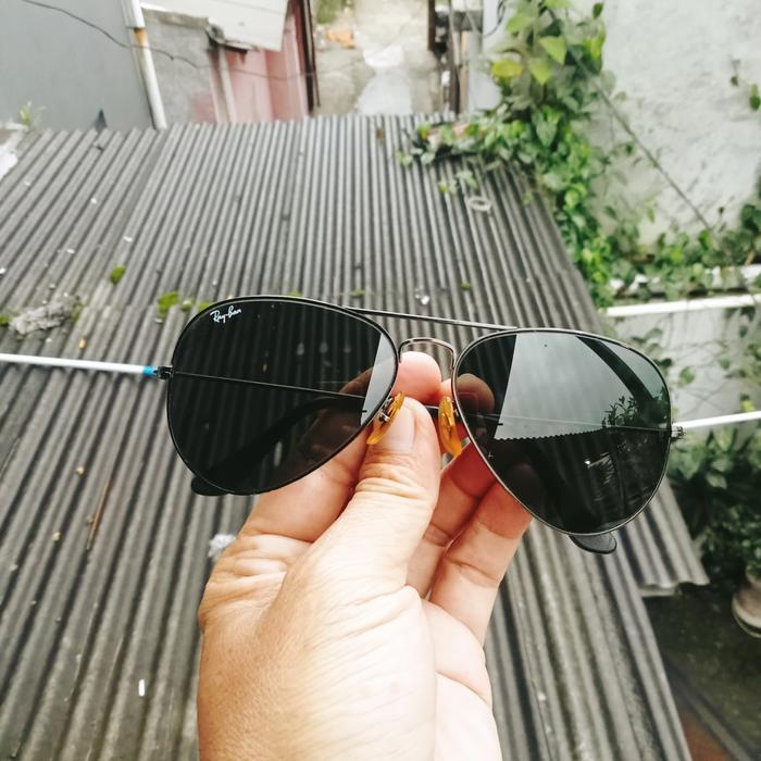 rayban Aviator lensa G15 size 58 kondsi baik mulus