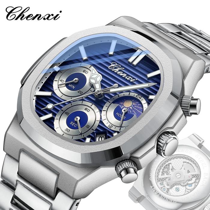 New.. Jam Tangan otomatis CHENXI 0092 pria dewasa cowok terbaru 2024 anti air kasual olahraga digita