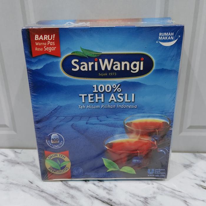 SARIWANGI TEH ASLI 100 KANTONG TEH
