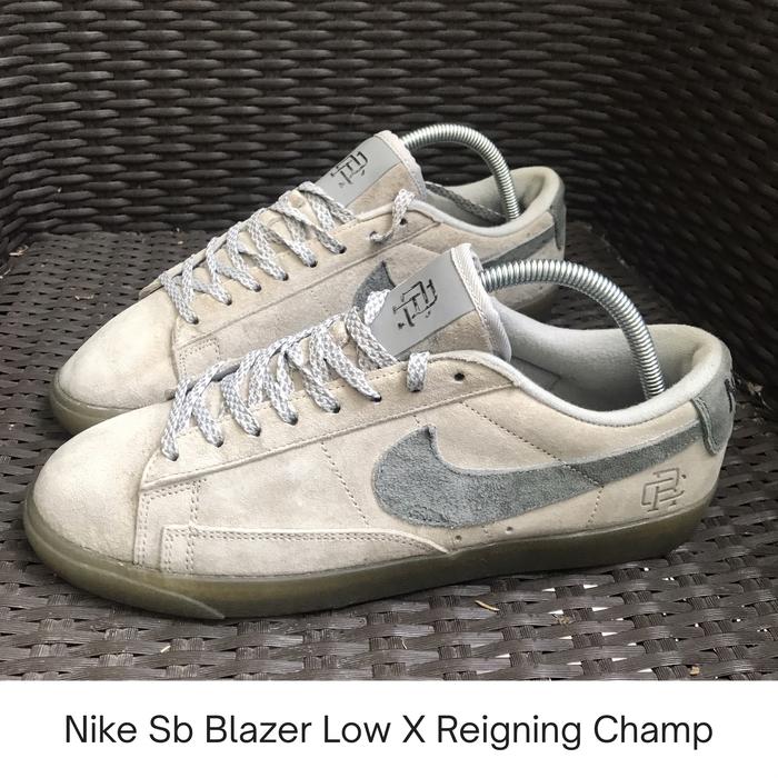 Nike Blazer low X Reigning Champ 2.0 Grey Suede