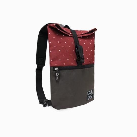 Paling Murah / Jaminan Original/ Eversac Ara One Shoulder Maroon Triangle Brown