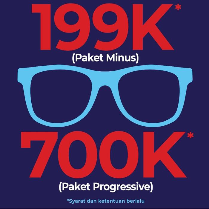 OPTIK KETABANG - Frame Kacamata Pria Wanita Cell Ginos 13997