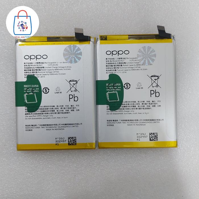 BATERAI OPPO A18 (BLPA21) ORIGINAL