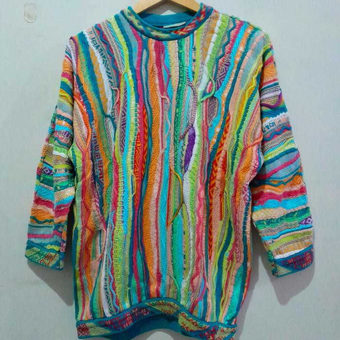 COOGI VINTAGE SWEATER RAINBOW