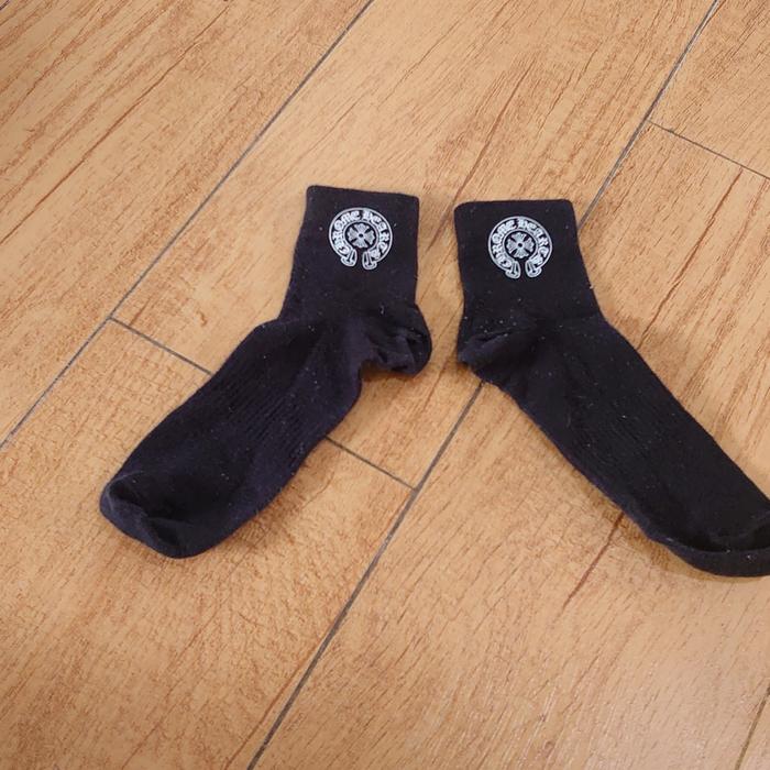 Kaos Kaki Brand Thrift Second Wear Custom By Chrome Hearts Heart