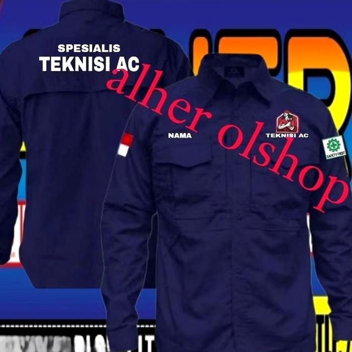 kemeja tactical teknisi ac baju tactical teknisi ac seragam tactical teknisi ac kemeja teknisi AC ba